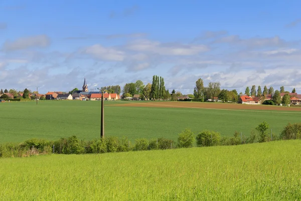 Landsbygdens landskap i Ile-de-France — Stockfoto