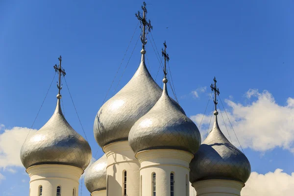 Vintage Rus katedral kubbe — Stok fotoğraf