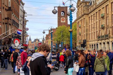 Amsterdam'da anma günü.