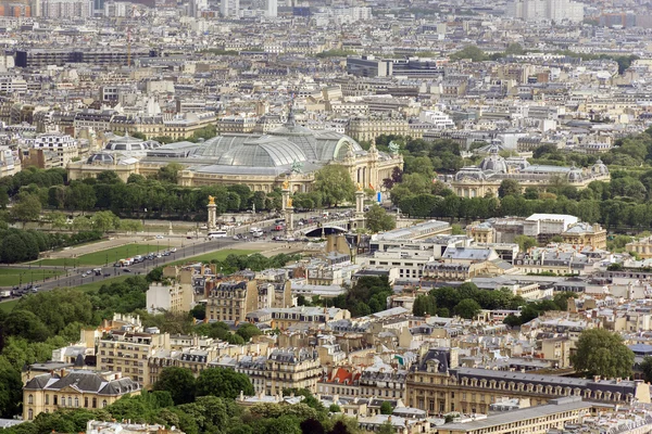 Paris görünümünden yükseklikleri — Stok fotoğraf