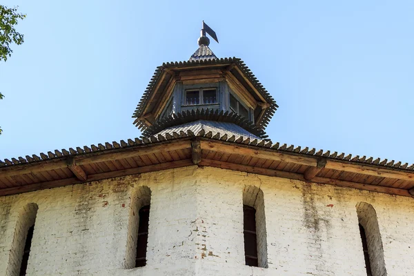 Booth for the guard at the top of tower — Stock Photo, Image