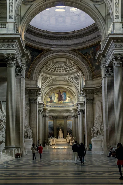 Внутри Пантеона, Париж — стоковое фото