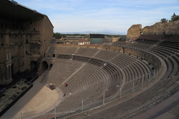 El antiguo teatro romano en Orange, Francia — Foto de Stock