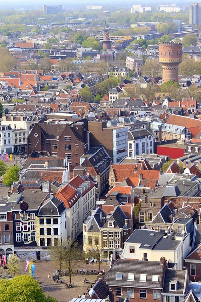 Bir Utrecht havadan görünümü — Stok fotoğraf