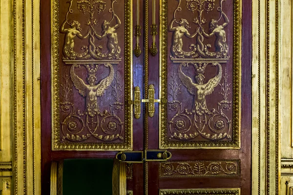 Fragment van de interieurs van de koninklijke appartementen — Stockfoto