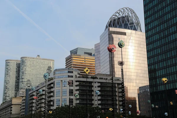 Skyscrapers in Paris - La Defanse — Stock Photo, Image