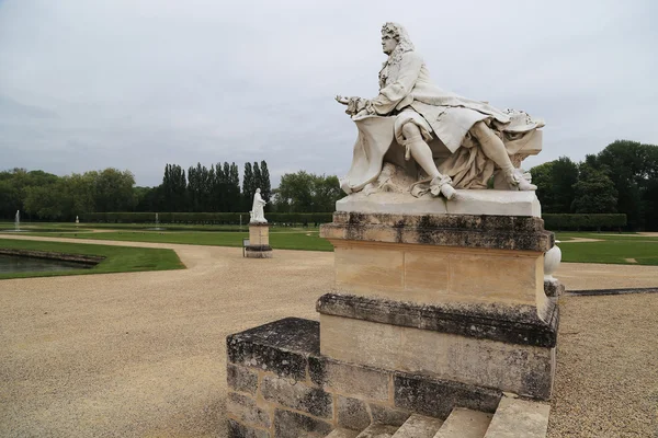 Parc avec fontaines à Chantilly — Photo