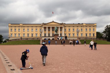 Oslo 'daki kraliyet sarayı