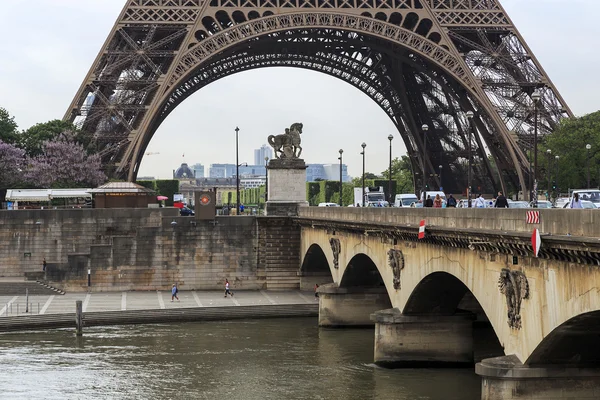 Bridge of Jena in Paris — Stock Photo, Image