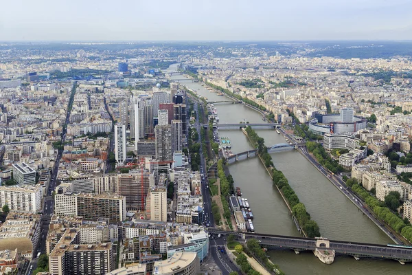 Paris görünümünden yükseklikleri — Stok fotoğraf