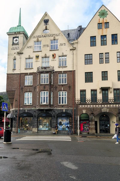 Historic buildings of Bergen — Stock Photo, Image