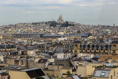 Paris görünümünden yükseklikleri