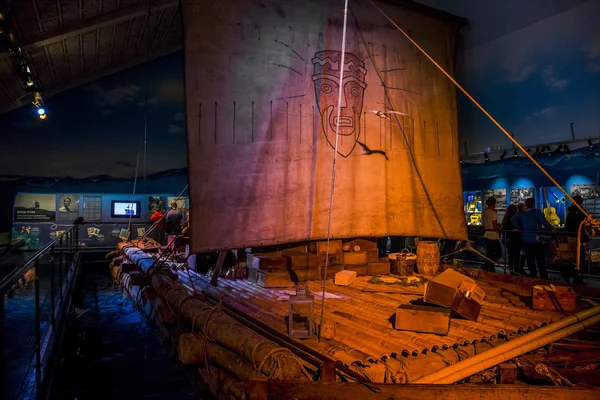 Museu Kon-Tiki em Oslo — Fotografia de Stock