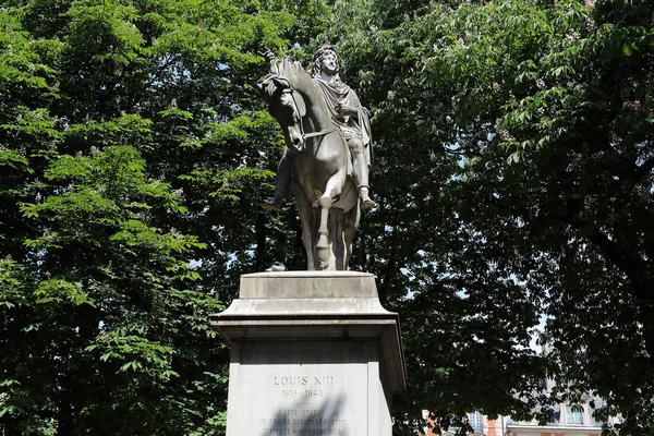 Monumento a Luis XIII — Foto de Stock