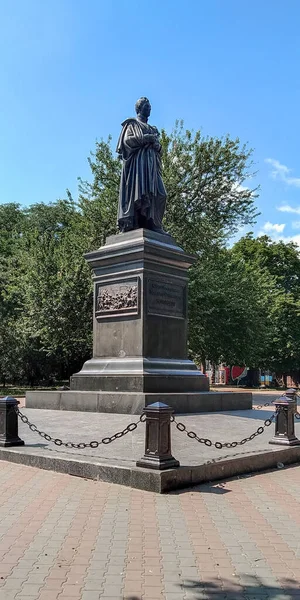 Odessa Ucrania Junio 2019 Este Monumento Alteza Serena Príncipe Vorontsov — Foto de Stock