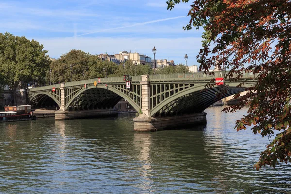 París Francia Agosto 2019 Forma Parte Del Puente Suli Que — Foto de Stock