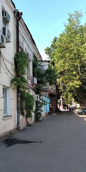 Odessa Ukrane Juin 2019 Est Une Des Rues Ancien Quartier — Photo