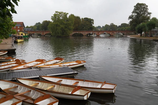 Stratford Bhjn Avon Great Britain Сентября 2014 Клоптонский Мост Через — стоковое фото