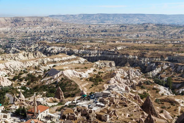 Uchisar Türkei Oktober 2020 Dies Ist Eine Luftaufnahme Von Kappadokien — Stockfoto