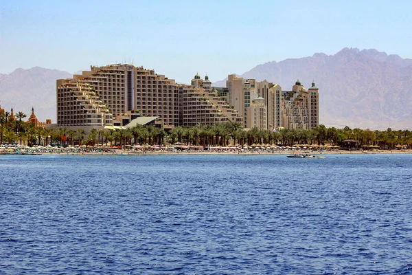 Eilat Israele Maggio 2011 Questa Una Vista Sul Mare Moderno Fotografia Stock