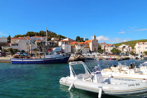 Tribunj Croazia Settembre 2016 Questo Porto Turistico Una Piccola Città — Foto Stock