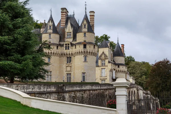 Usse Frankrike September 2019 Detta Usse Castle Loiredalen Som Författaren — Stockfoto