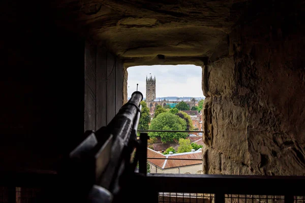 Warwick Great Britain September 2014 View Gothic Church Mary Loophole — Stok fotoğraf