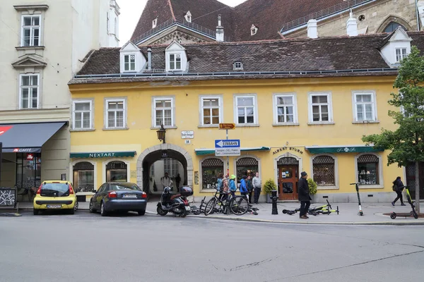 Vienna Austria May 2019 Preserved Old Houses Center Inner City — Stock Photo, Image