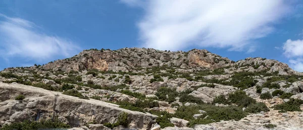 Este Fragmento Una Cordillera Rocosa — Foto de Stock