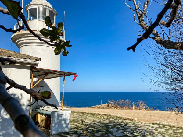 Faro Blacksea Igneada Kirklareli Turchia Tracia Europa — Foto Stock