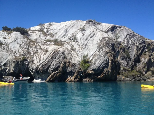 Carrera lago - puerto marmol — Foto de Stock