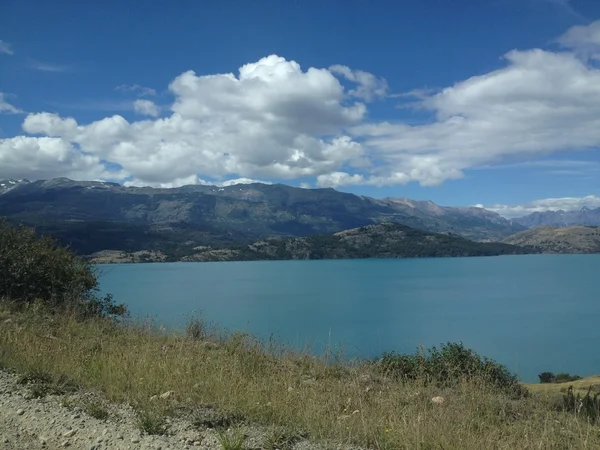 Cavernas Puerto Marmol Lago Carrera Patagônia Chilena — Fotografia de Stock