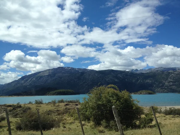 Puerto Marmol Barlangok Carrera Patagonia Chilei — Stock Fotó