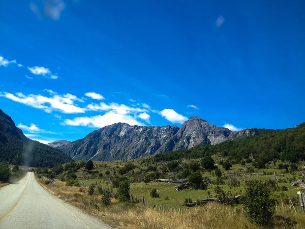 Berge Von Patagonien Auf Chilenisch — Stockfoto
