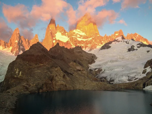 Fitz Roy National Park Argentinië — Stockfoto