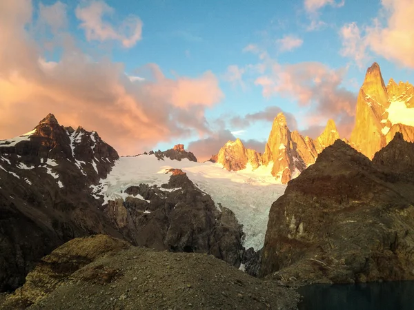 Fitz Roy National Park Argentynie — Zdjęcie stockowe