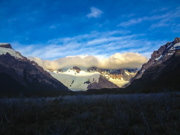 Fitz Roy Εθνικό Πάρκο Στην Αργεντινή — Φωτογραφία Αρχείου