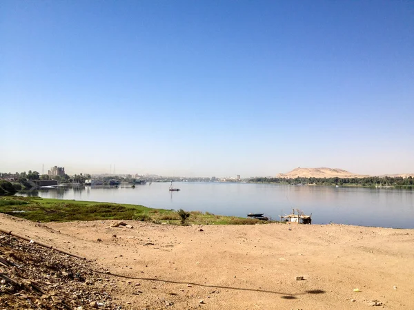 Abu Simbel Och Aswan City — Stockfoto