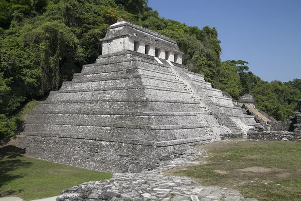 Antik Maya Palenque şehir kalıntıları