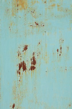 soyut boya doku metal plaka üzerinde. turuncu ve yeşil backgrou