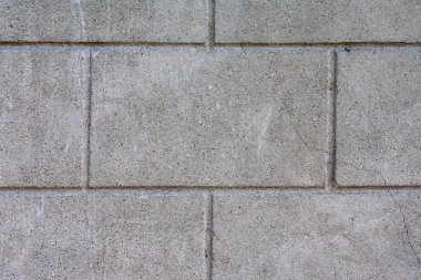 Arka plan gri tuğla duvar desen doku. Büyük graffit için