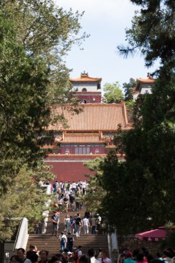 Geleneksel Çince Tapınağı yakın çekim