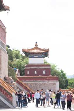 Geleneksel Çince Tapınağı yakın çekim