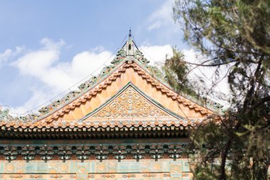 Geleneksel Çince Tapınağı ve görünümü