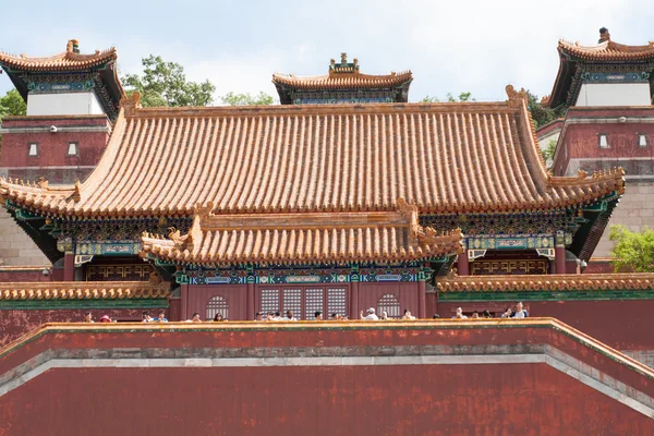 Traditional Chinese temple close up Stock Photo