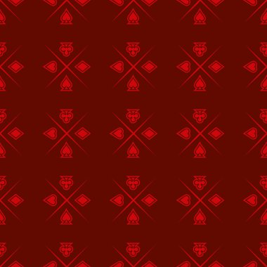 Casino arka plan. Poker ve casino arka plan, vektör çizim