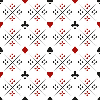 Casino arka plan. Casino tasarım öğeleri simgeler vektör. Casino g