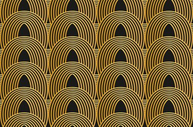 Balık-ölçekler Seamless modeli. Oryantal geleneksel süsleme.