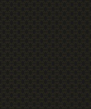 Art Deco sorunsuz duvar kağıdı deseni. Geometrik vektör de