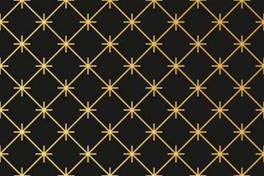 Geometrik dekoratif desen. Soyut altın doku hat